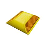 VIALETA LED DE ALUMINIO DOS CARAS REFLEJANTE DE 11.30 X 10.30 X 2.4 CMS